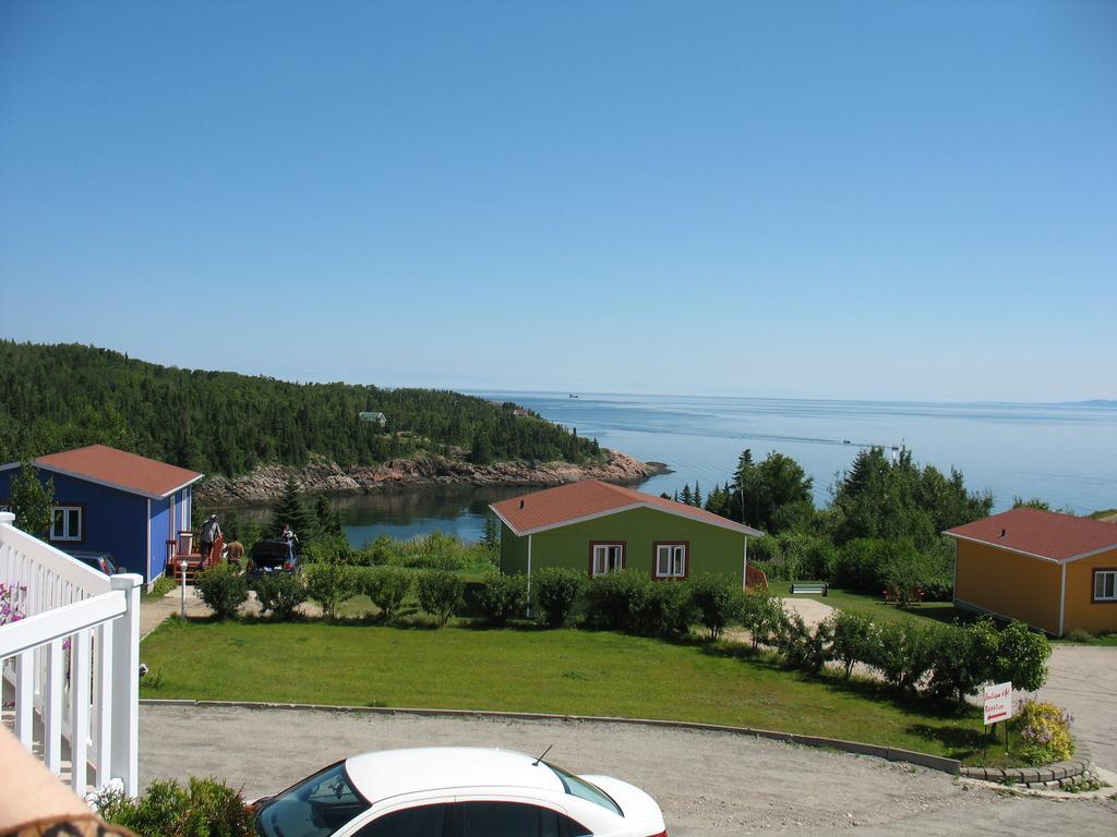 Les Chalets Au Bord De La Mer Les Escoumins Dış mekan fotoğraf