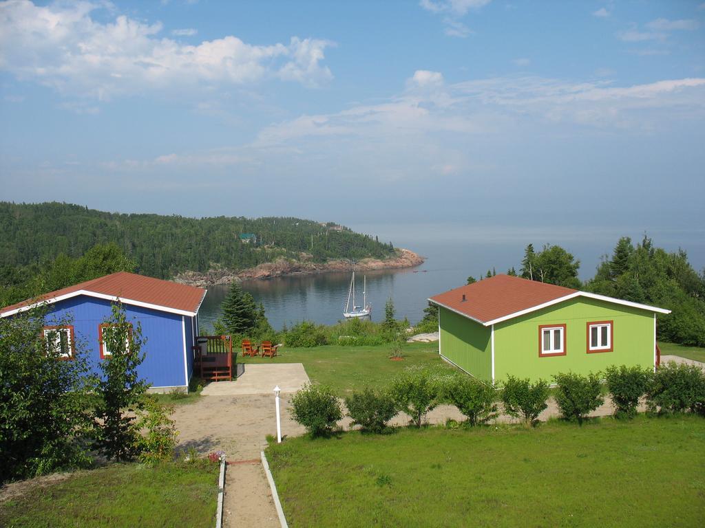 Les Chalets Au Bord De La Mer Les Escoumins Dış mekan fotoğraf